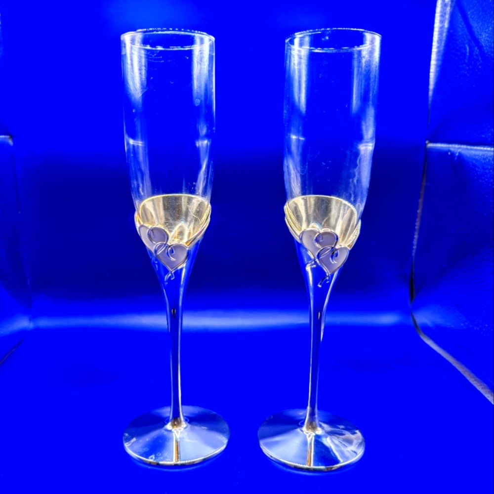 Box#14 Lenox True Love 💞 Flute Pair